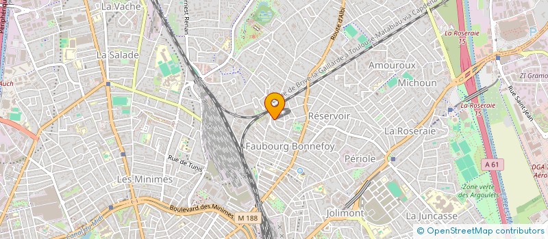 localisation de l'entreprise JABEUR CORPORATION à TOULOUSE