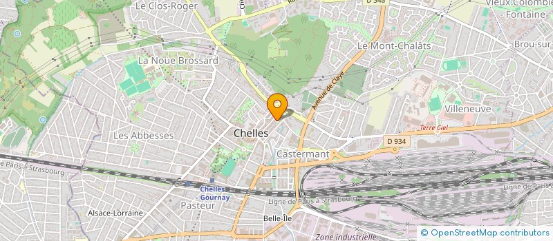 localisation de l'entreprise JABEUR VTC  CHELLES