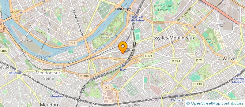 localisation de l'entreprise JABEXPERTISES à ISSY-LES-MOULINEAUX