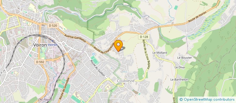 localisation de l'entreprise JABIRU  COUBLEVIE