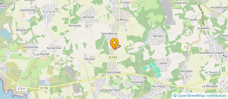 localisation de l'entreprise JABLI à PLOEMEUR