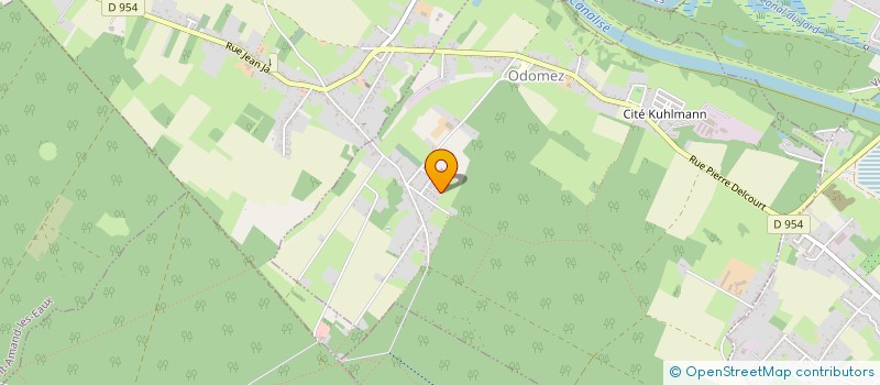 localisation de l'entreprise JABLONSKI à ODOMEZ
