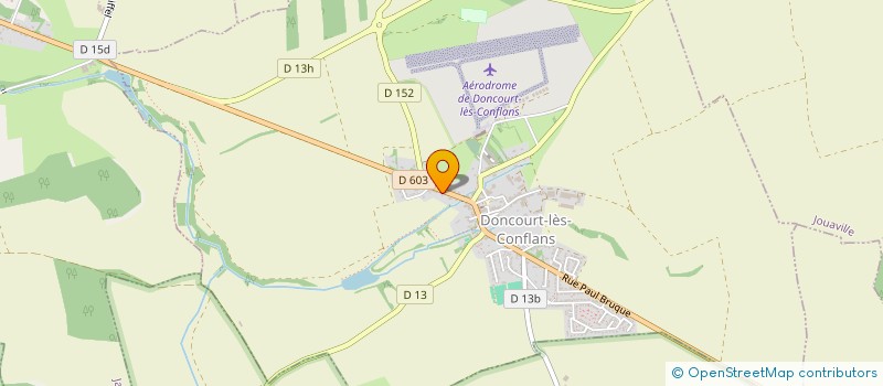 localisation de l'entreprise JABRI  DONCOURT-LES-CONFLANS