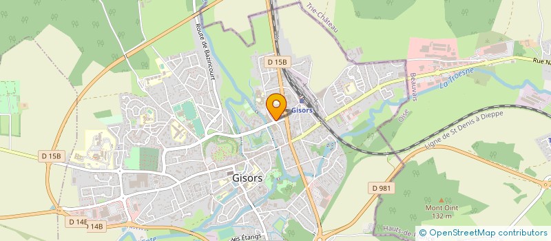 localisation de l'entreprise JABRI à GISORS