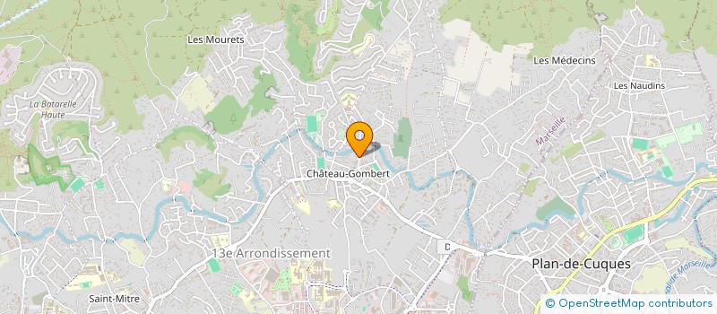 localisation de l'entreprise JABRIN à MARSEILLE