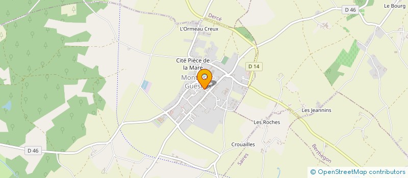 localisation de l'entreprise JABRYL  MONTS-SUR-GUESNES