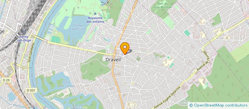 localisation de l'entreprise JABURO HQ à DRAVEIL