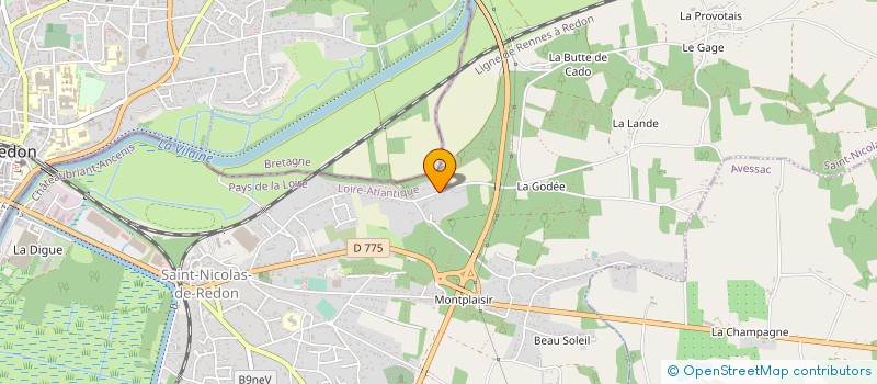 localisation de l'entreprise JAC 1721  SAINT-NICOLAS-DE-REDON