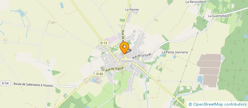 localisation de l'entreprise JAC à CORCOUE-SUR-LOGNE