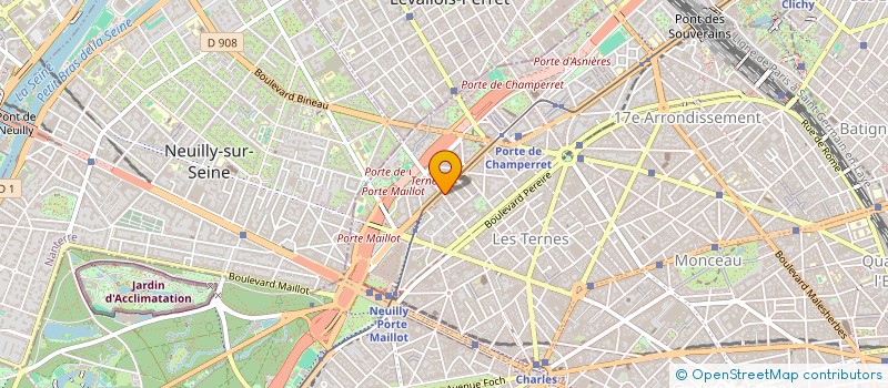 localisation de l'entreprise JAC à PARIS