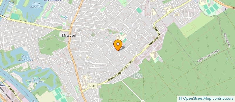 localisation de l'entreprise JAC à DRAVEIL