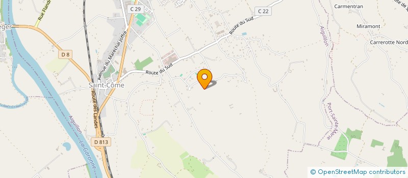 localisation de l'entreprise JAC  AIGUILLON