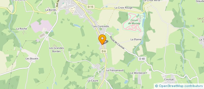 localisation de l'entreprise JAC à BONNAT