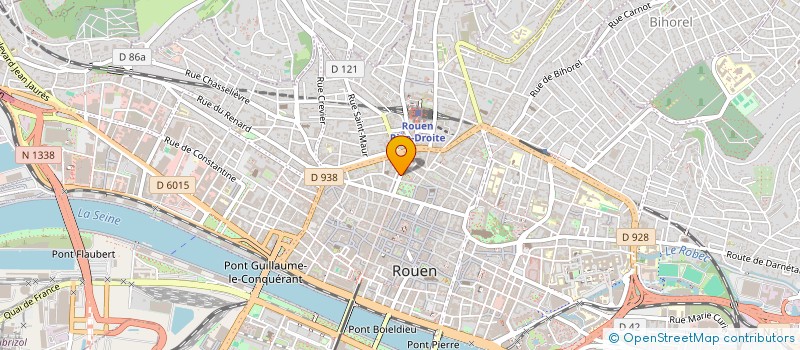 localisation de l'entreprise JAC à ROUEN