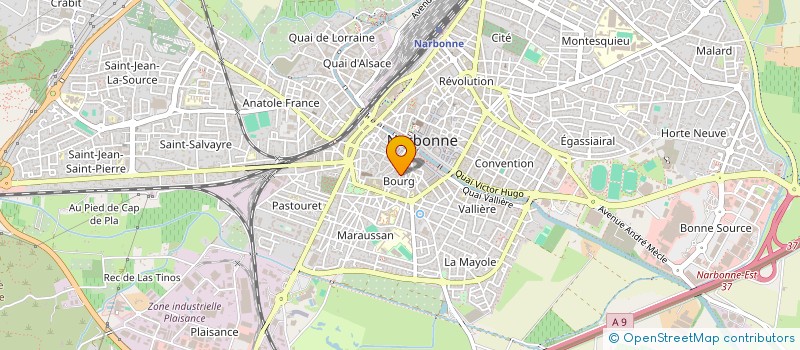 localisation de l'entreprise JAC à NARBONNE