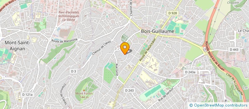 localisation de l'entreprise JAC à BOIS-GUILLAUME