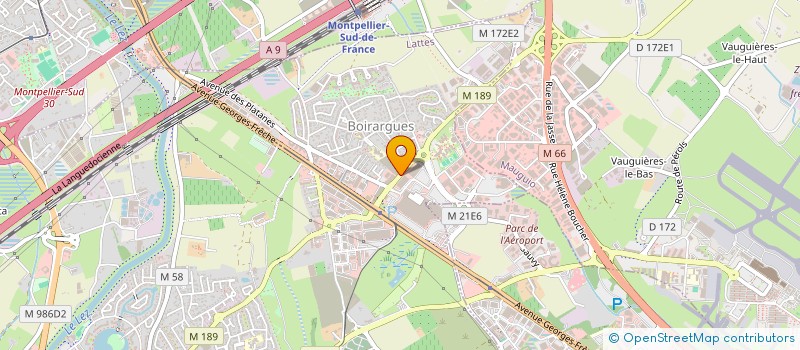 localisation de l'entreprise JAC à LATTES