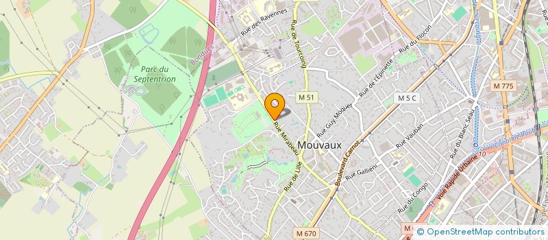 localisation de l'entreprise JAC & CO à MOUVAUX