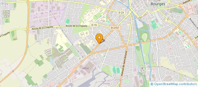 localisation de l'entreprise JAC CONCIERGERIE  BOURGES