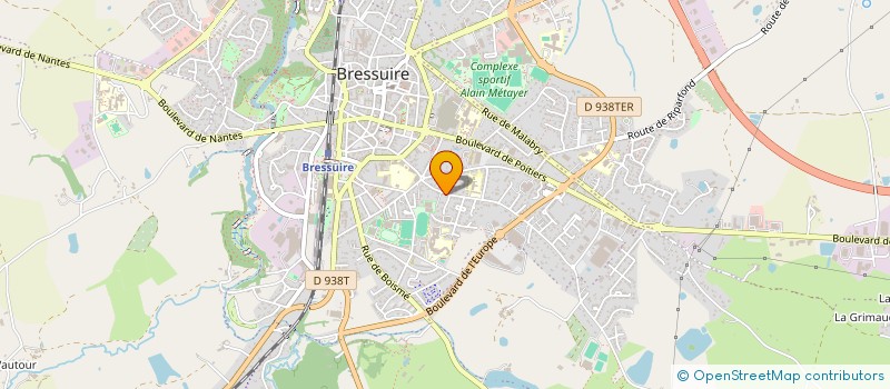 localisation de l'entreprise JAC IDEA  BRESSUIRE