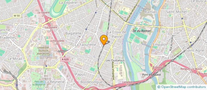 localisation de l'entreprise JAC-IMMO à TOULOUSE