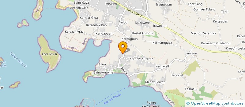 localisation de l'entreprise JAC&JOZ  PLOUGUERNEAU