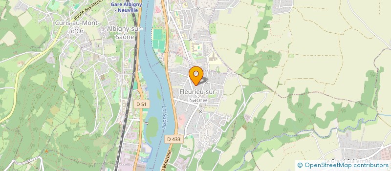 localisation de l'entreprise JAC'KOOK  FLEURIEU-SUR-SAONE