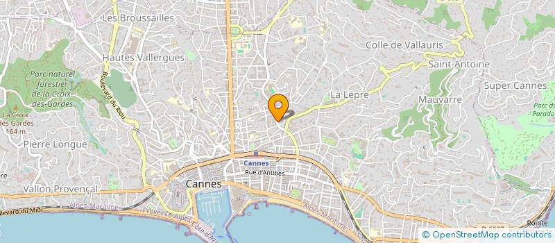 localisation de l'entreprise JAC MAR à CANNES