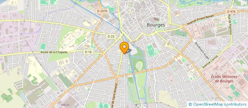 localisation de l'entreprise JAC PATRIMOINE  BOURGES