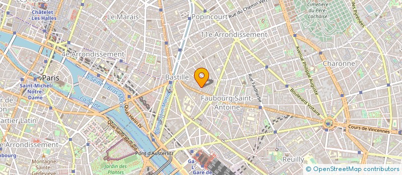 localisation de l'entreprise JAC PIERRE à PARIS