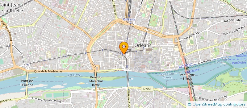 localisation de l'entreprise JAC SARL à ORLEANS