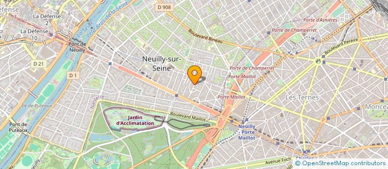 localisation de l'entreprise JAC2S à NEUILLY-SUR-SEINE