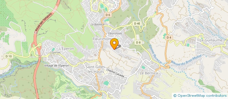 localisation de l'entreprise JACA 10 à SAINT-PAUL