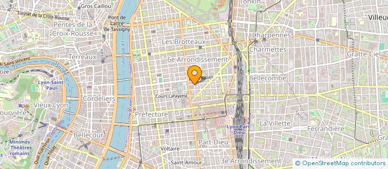 localisation de l'entreprise JACA  LYON