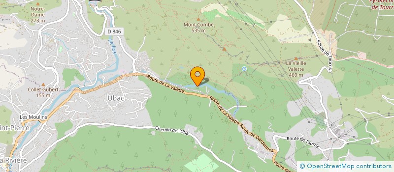 localisation de l'entreprise JACA  LE REVEST-LES-EAUX