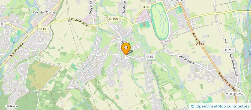 localisation de l'entreprise JACA  LALOUBERE