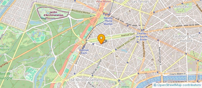 localisation de l'entreprise JACA CONCEPT à BOULOGNE-BILLANCOURT