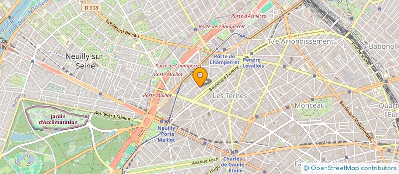 localisation de l'entreprise JACADI à LEVALLOIS-PERRET