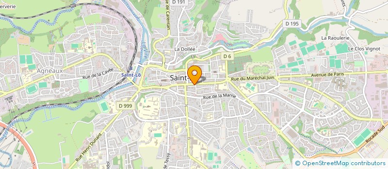 localisation de l'entreprise JACAL  SAINT-LO