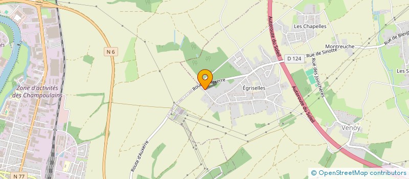 localisation de l'entreprise JACAM  VENOY