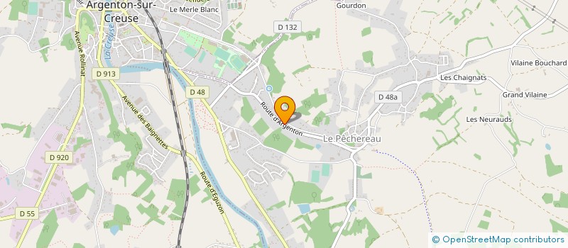 localisation de l'entreprise JACAM SA à SAINT-MARCEL