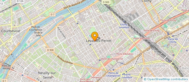 localisation de l'entreprise JACANA DEVELOPPEMENT à LEVALLOIS-PERRET