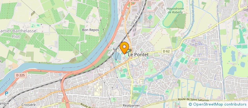 localisation de l'entreprise JACANABE  LE PONTET