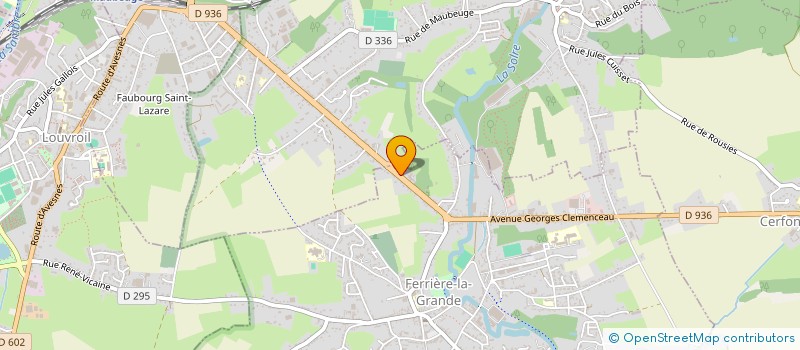 localisation de l'entreprise JACANCO  FERRIERE-LA-GRANDE