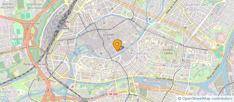 localisation de l'entreprise JACANDRE à STRASBOURG