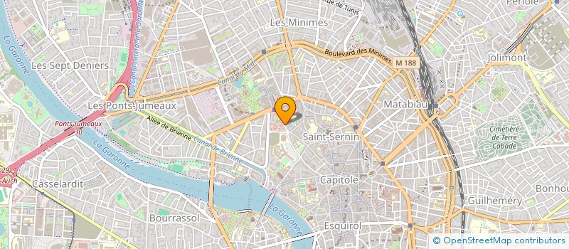 localisation de l'entreprise JACAPANS à TOULOUSE