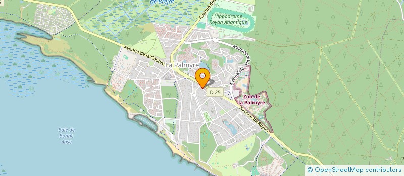 localisation de l'entreprise JACARANDA  LES MATHES