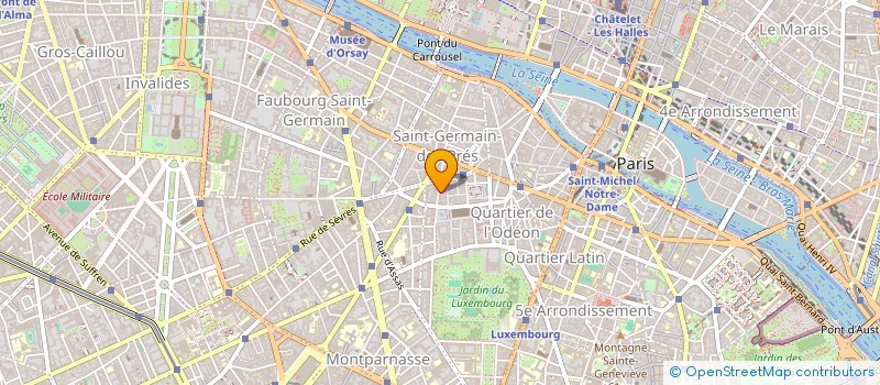 localisation de l'entreprise JACARM à PARIS