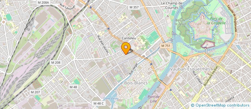 localisation de l'entreprise JACASS à LILLE