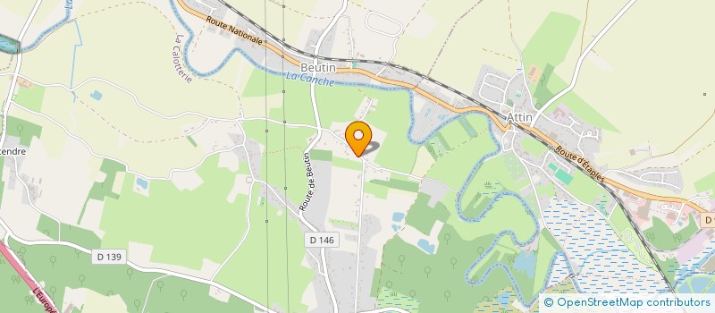 localisation de l'entreprise JACATH  LA CALOTTERIE